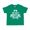 thumbnail image 1 of Pop Pop's Wrestling Buddy Toddler T-Shirt 2T Kelly Green, 1 of 3