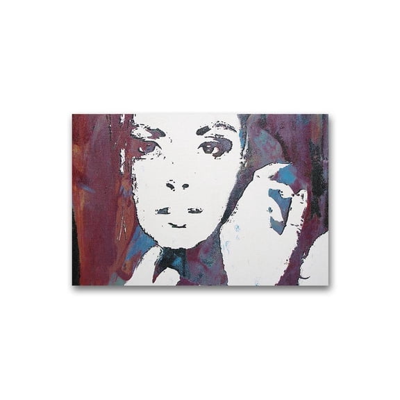 Pop Portrait Of Womanes Face Poster -Image by Shutterstock