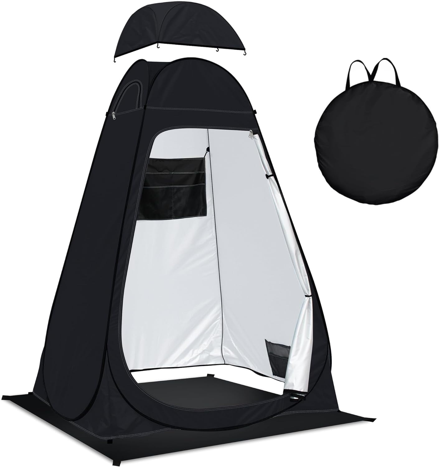 Pop Up Privacy Shower Tent Camping Portable Toilet Tent Outdoor ...