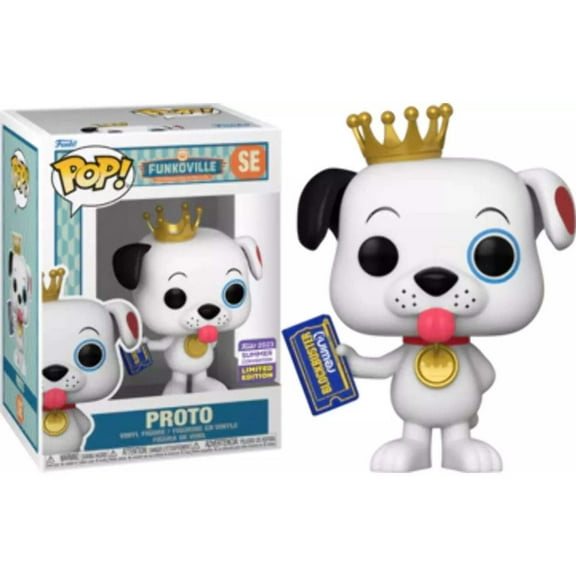 Pop! Proto The Dog with Blockbuster Card SDCC 2023 Shared Exclusive
