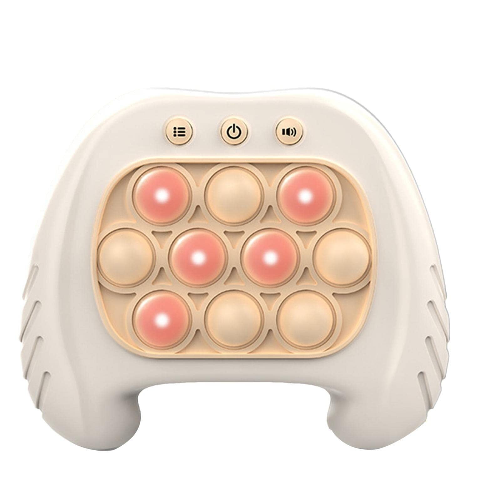 Pop It Push Puzzle Game Controller Bubble Sensory Fidget Toy Electronic  White