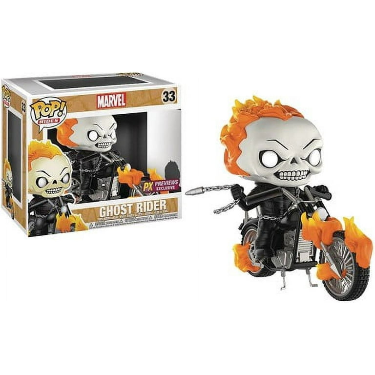 Pop! Rides Marvel Classic Ghost Rider W/Bike PX Vinyl Fig (O/A