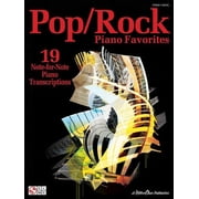 Pop/Rock Piano Favorites Paperback