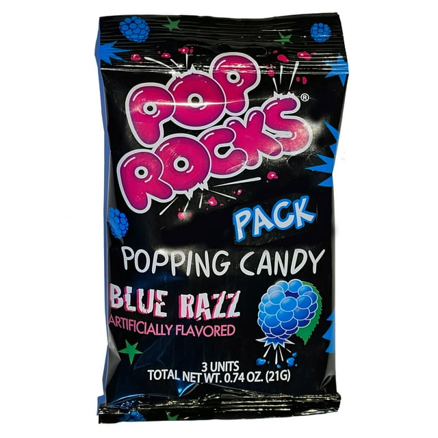 Pop Rocks - Blue Razz, 18 count - Raspberry