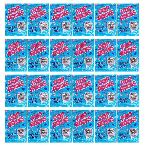 Pop Rocks Cotton Candy, 24 Pack, Fun Candy For Kids - Walmart.com