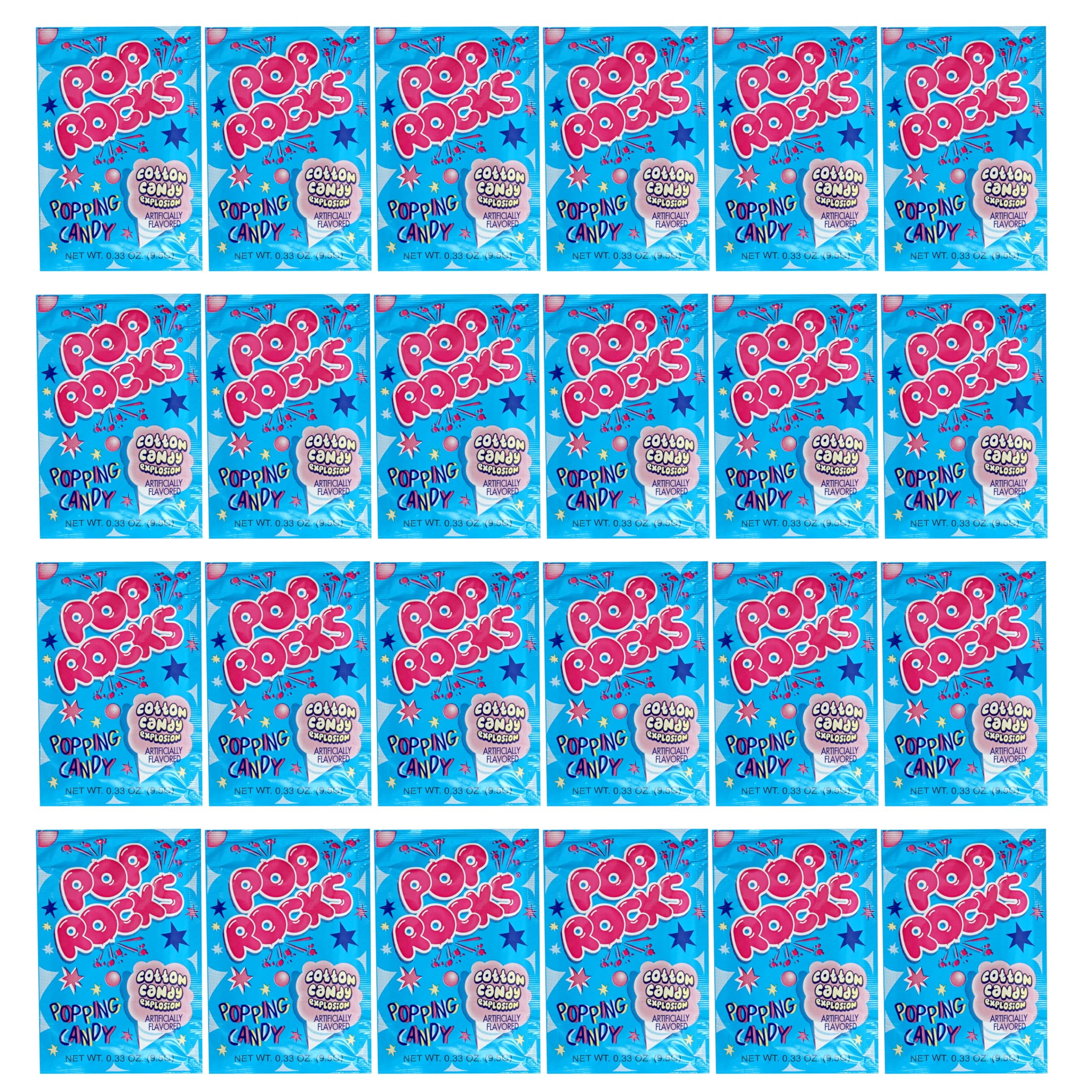 Pop Rocks Cotton Candy, 24 Pack, Fun Candy For Kids - Walmart.com