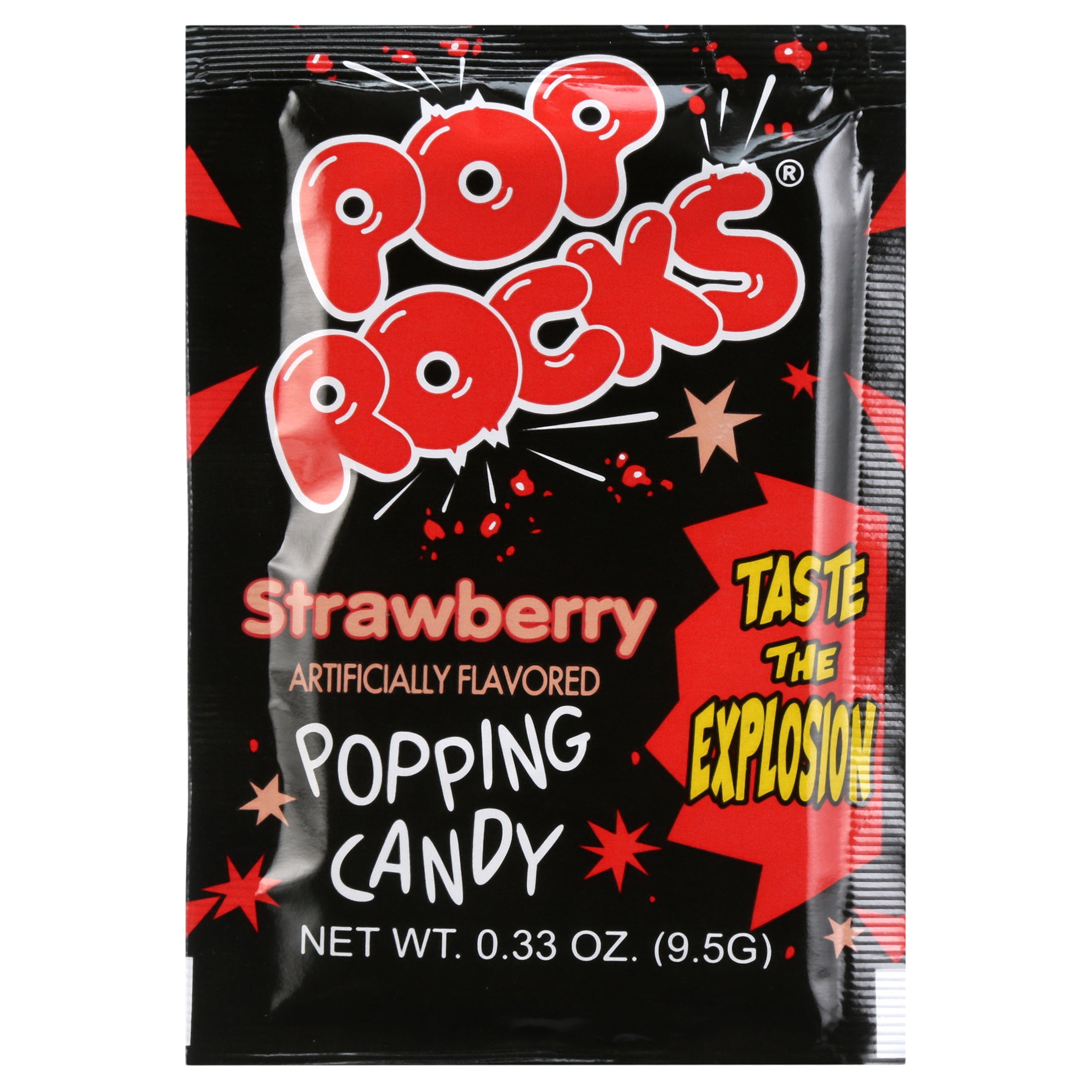 Pop Rocks Strawberry Popping Candy, 24 Ct, 8.04 oz