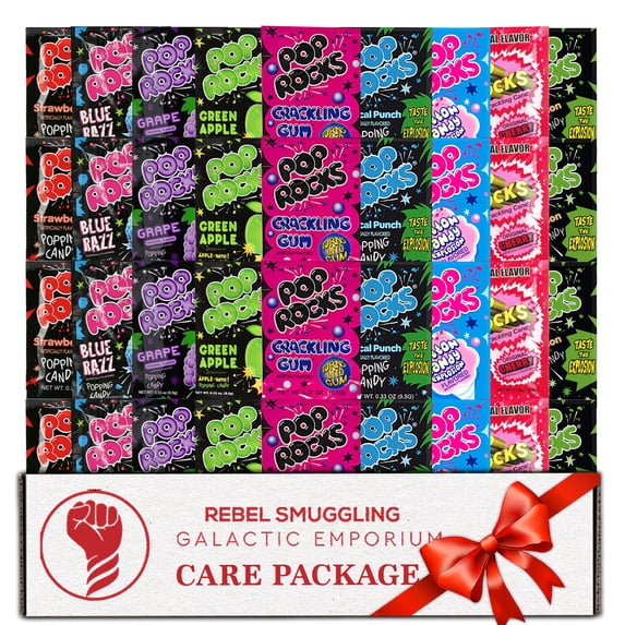 Pop Rocks Variety Pack of 36 by Rebel Smuggling Galactic Emporium