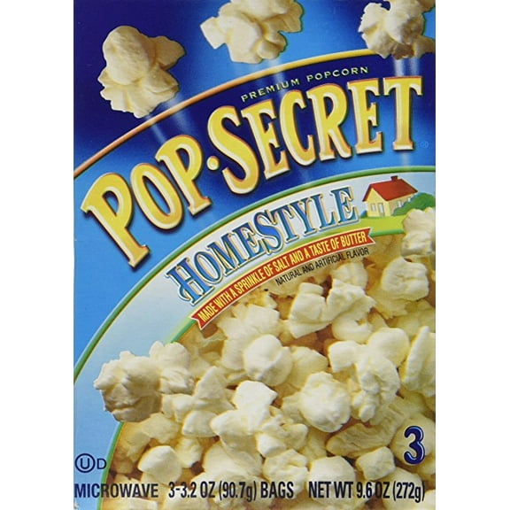Pop Secret Homestyle Butter Microwave Popcorn (Pack of 32)