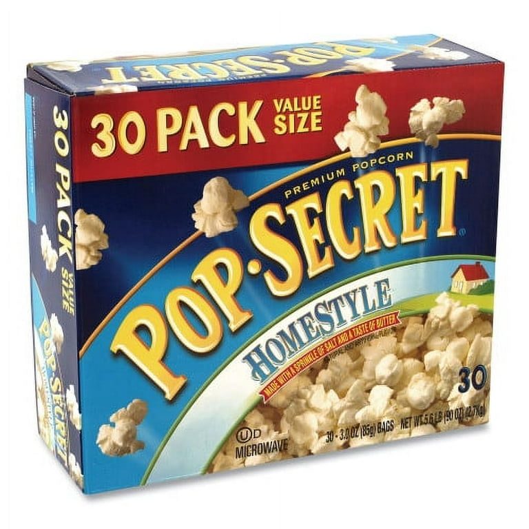 Popcorn, Original, 0.65 oz Bag, 24/Carton, Ships in 1-3 Business Days Popcorn, Original, 0.65 oz Bag, 24/Carton, Ships in 1-3 Business Days