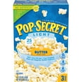 thumbnail image 1 of Pop Secret Microwave Popcorn, Light Butter Flavor, 3 oz Sharing Bags, 3 Ct, 1 of 9