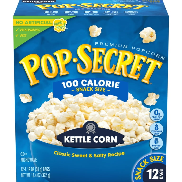 Pop-corn salé micro-ondable, sachet 3 x 100g - Super U, Hyper U, U