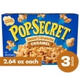 thumbnail image 1 of Pop Secret Popcorn, Sweet 'n Crunchy Caramel Microwave Popcorn, 2.64 oz Bags, 3 Ct, 1 of 6