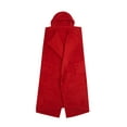 thumbnail image 1 of Pop Shop University Soft Plush 50" x 60" Hooded Throw With Pockets, Red, Polyester, 1 of 6