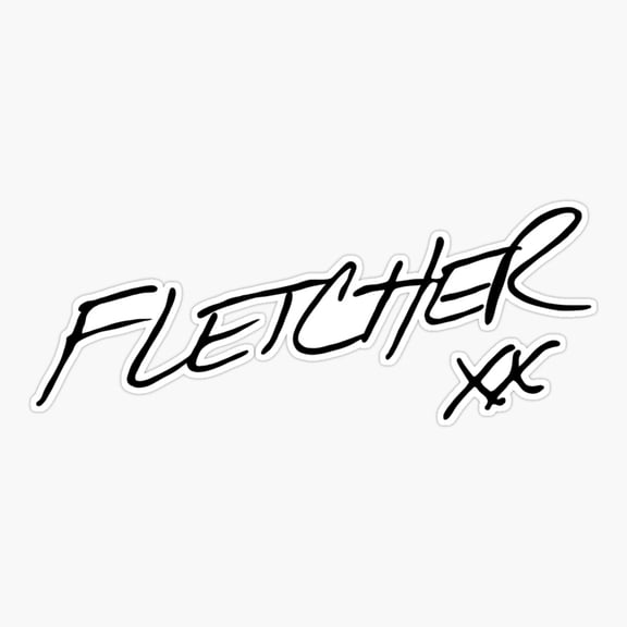 Pop Singer Double X Inspired Sticker