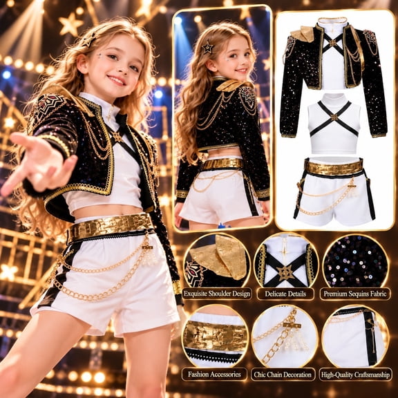 Pop Singer Star Costume Role Play Outfit Cosplay Suit for Festive Party Bodysuit Gathering Stage Performance Jumpsuit Carnival Themed Event Apparel Fancy Clothing Outfit