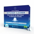 thumbnail image 1 of Pop On Smiles Retainer Cleaner Tablets for Ultrasonic Cleaners - Invisalign Cleaner, Denture Cleaning Tablets, FSA HSA Approved, Dental Pod Tablets for Aligners, Night Guards, Mouth Guards - 240 Tabs, 1 of 9