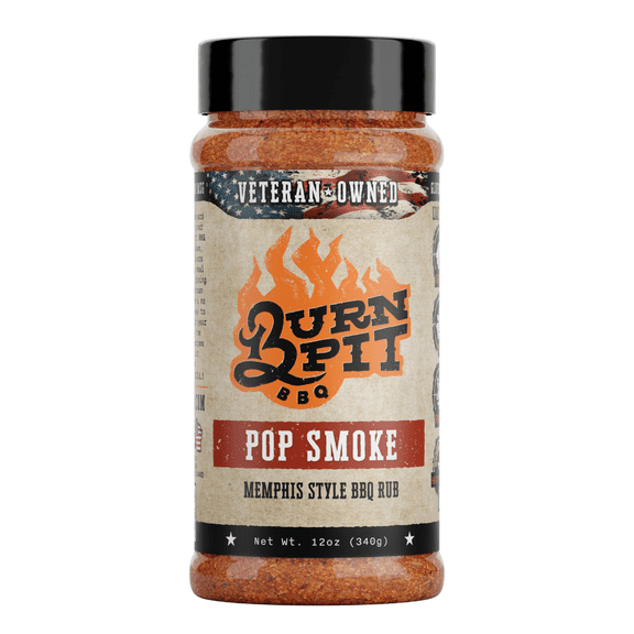 Burn Pit BBQ BBQ Rub and Seasoning Memphis Style Bold Sweet & Savory Spice Blend 12 oz