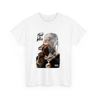 POP SMOKE Tシャツ Mサイズ ホワイト Bershka boxy fit pop smoke t-shirt in white | ASOS