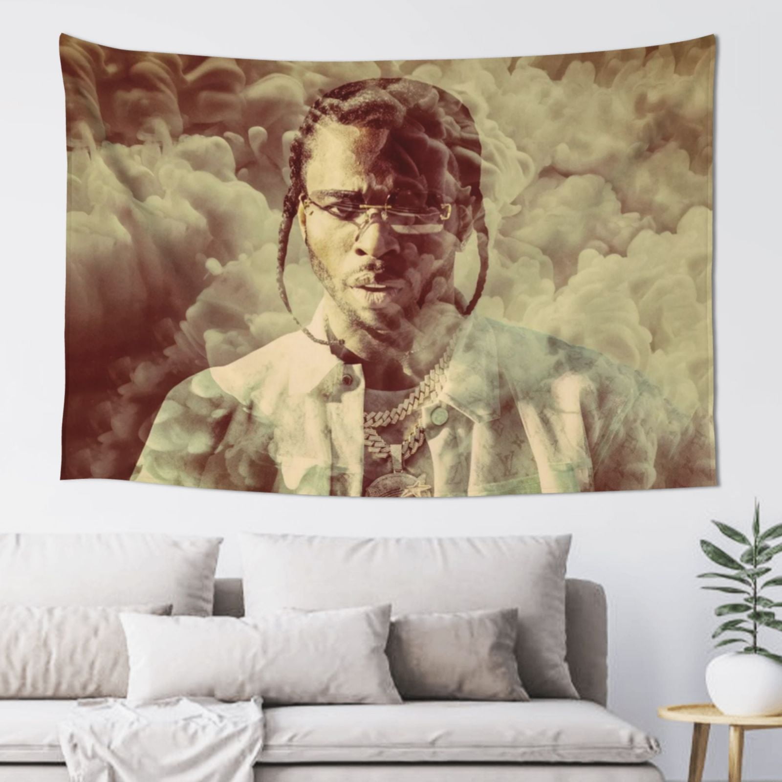 Lil Baby 4pf Tapestry Wall Hanging Home Decoration Wall Blanket Dormitory Living Room Bedroom Backdrop Poster 60x40inch Walmart