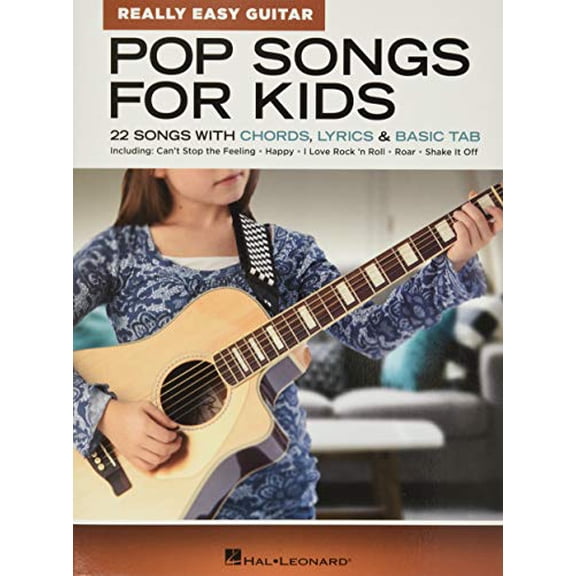 Pre-Owned Pop Songs for Kids - Really Easy Guitar Series 22 Beginner-Friendly Songs with Chords Lyrics and Basic Tabs (Paperback) 1540040771 9781540040770