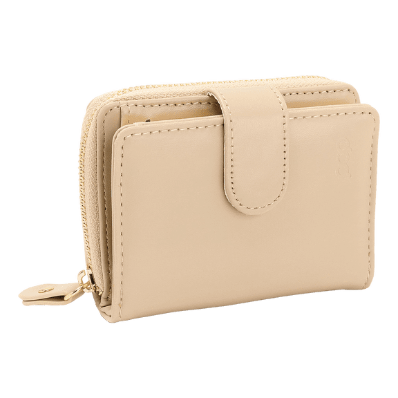 Pop Sonic Pop Up Leather Wallet & Card Holder 2.0 with RFID Protection (Champagne)