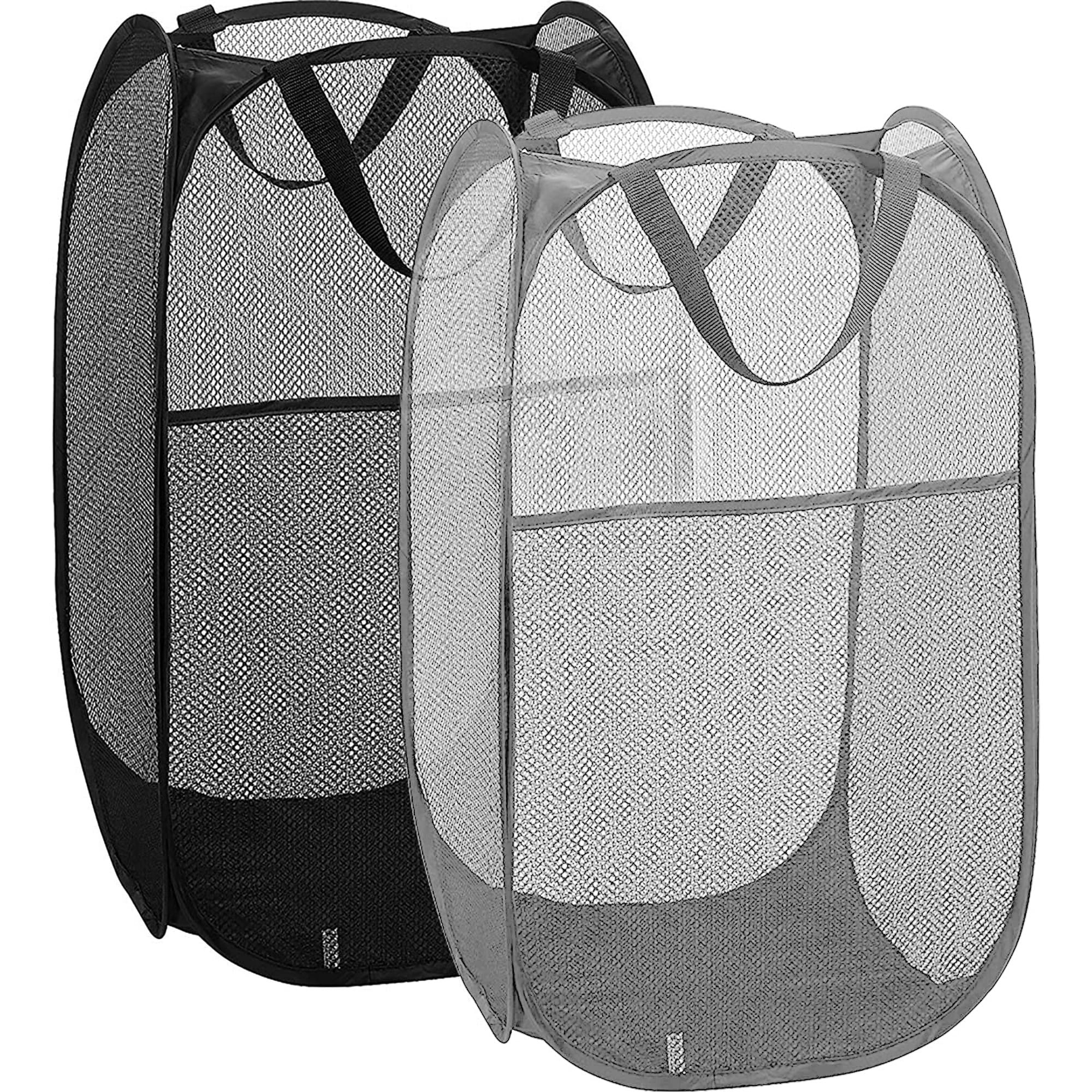 2Pack PopUp Laundry Hamper, Durable, Foldable for Kids, College, Home