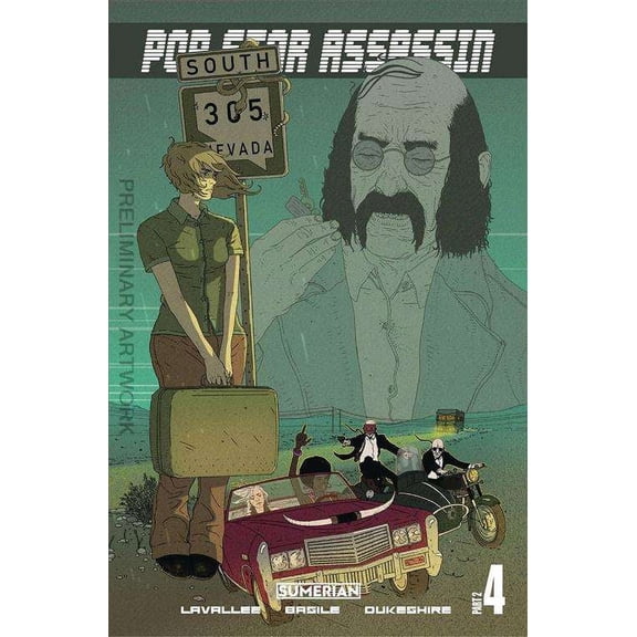 Pop Star Assassin 2 #4C VF ; Sumerian Comic Book