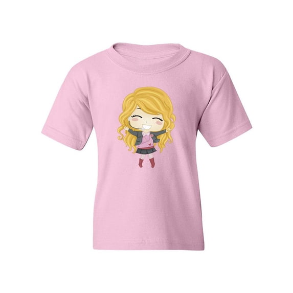 Pop Star Girl T-Shirt Juniors -Image by Shutterstock, x-Large