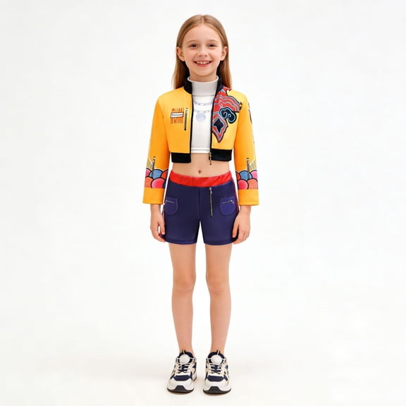 Pop Star Performance Outfit, Halloween Cosplay Costume, Stage Role Play Outfit for Dance Performance, Costume Parties, Festivals, Dress Up and Themed Events