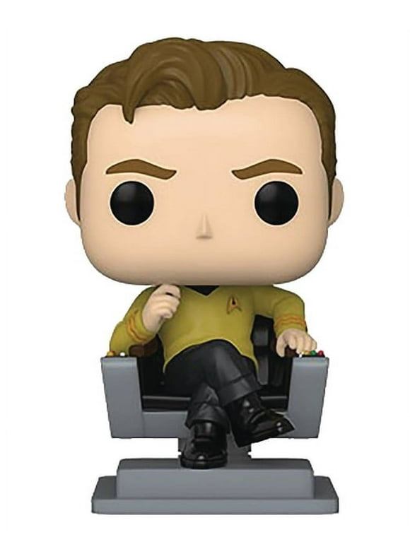 Pop Star Trek Captain Kirk in Chair Vinyl Figure (Other)