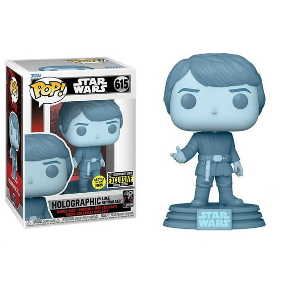 Pop! Star Wars: Return of the Jedi 40th Anniversary - Holographic Luke Skywalker Exclusive
