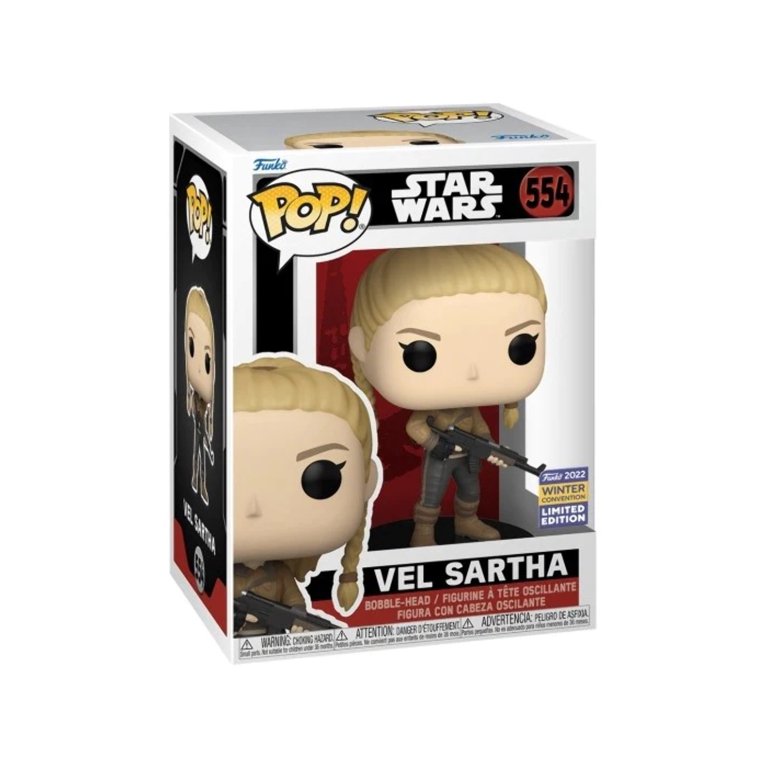 Pop! Star Wars Vinyl Bobble-Head Vel Sartha #554 2022 Winter
