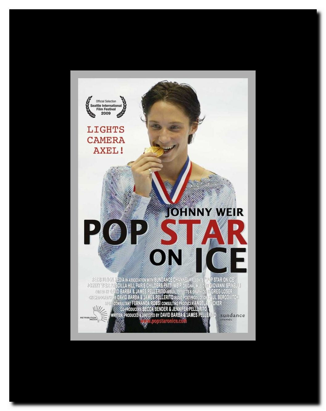 Pop Star on Ice Framed Movie Poster
