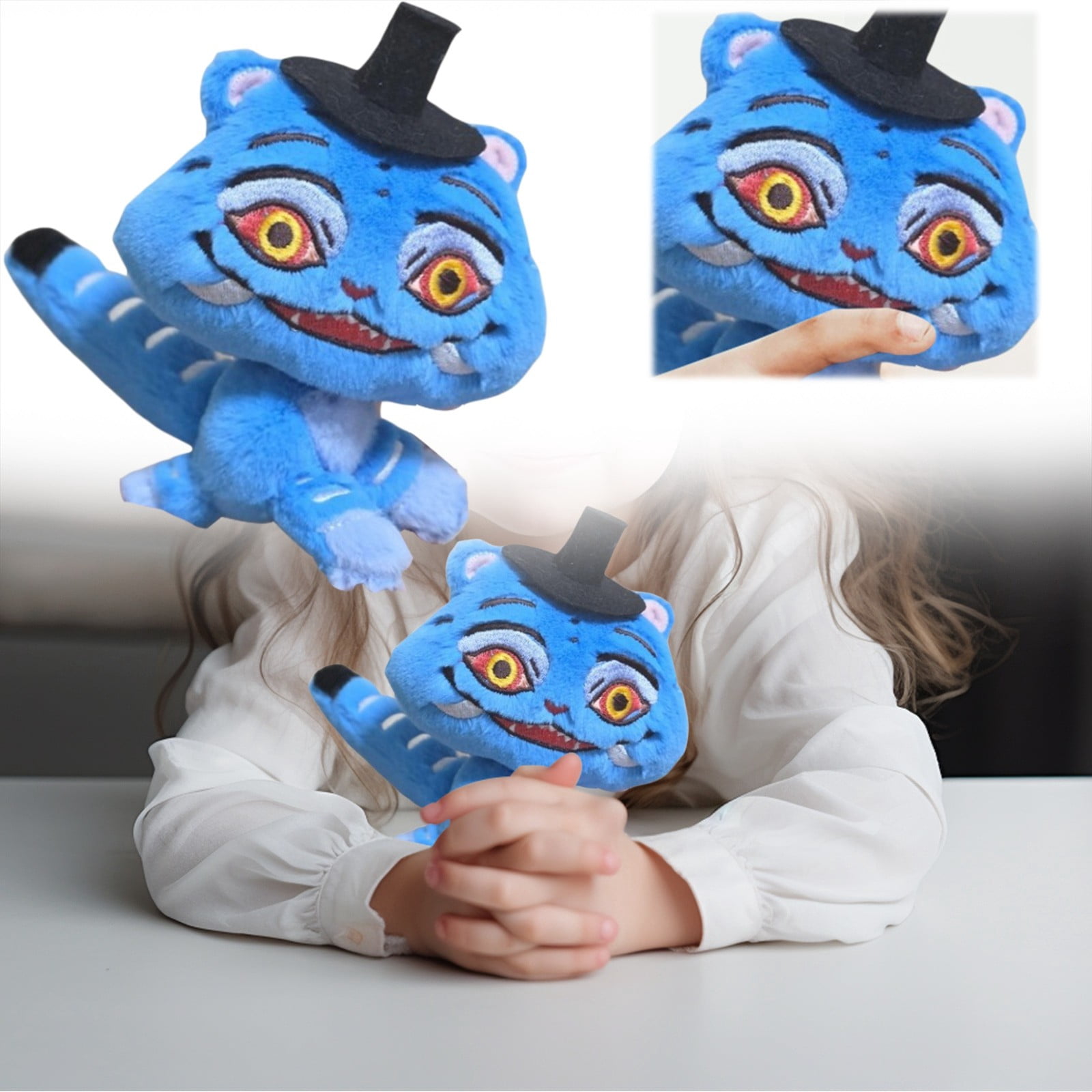 Demon Riley Plush Pop Stars Demon-Hunter Plush Doll, Cartoon Style Children's Rag Doll ...