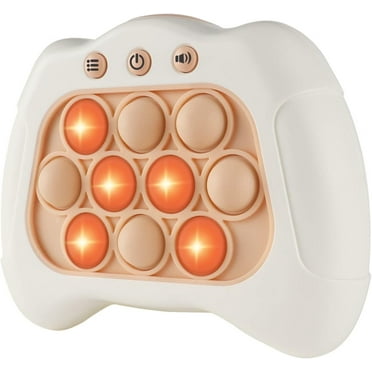 Pop The Target! Handheld Speed Pushing Game Machine: A Fun Multiplayer Game for Family. Fidget Game Toy Christmas Toys Gifts for 6 7 8 9 10 11 12 Years Old Kids Road Trip Car Games Kids White