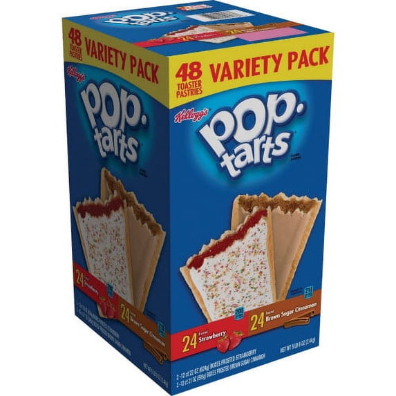Pop Tarts Assorted Variety Pack - Box of 48