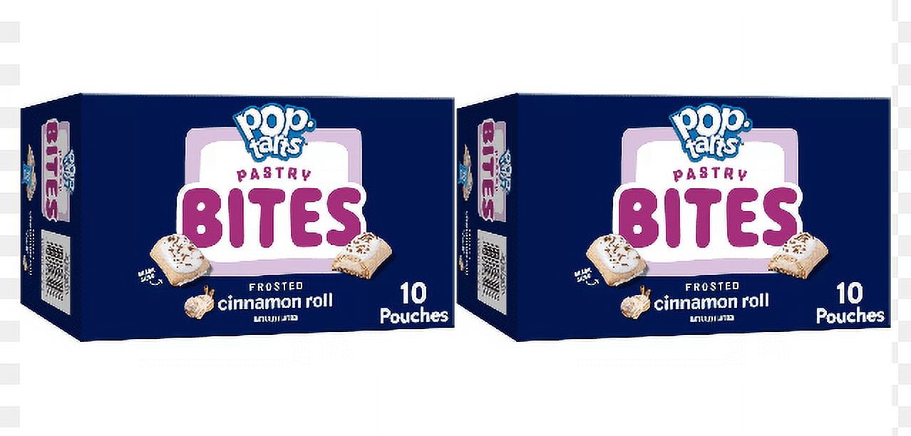 Pop-Tarts Bites Frosted Cinnamon Roll - 10ct / 14.1oz pack of 2