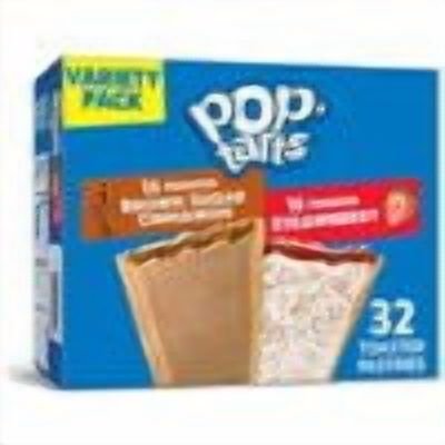 Pop-Tarts, Breakfast Toaster Pastries, Variety Pack, Proudly Baked In The Usa, 54.1Oz Box (16 Count)