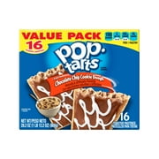 Pop-Tarts Chip Cookie Dough Breakfast Toaster Pastries, 28.2 oz, 16 Count