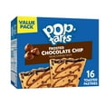 thumbnail image 1 of Pop-Tarts Chocolate Chip Drizzle Toaster Pastries, Breakfast Foods, Shelf-Stable, 27 oz (16 Count), 1 of 12