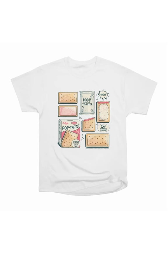 Pop Tarts Flat Lay T-Shirt Tee Gift For Him Merch For Her Apparel For Friend