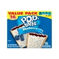 thumbnail image 1 of Pop-Tarts Frosted Blueberry Breakfast Toaster Pastries, 29.3 oz, 16 Count, 1 of 10