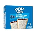 thumbnail image 1 of Pop-Tarts Frosted Blueberry Toaster Pastries, Breakfast Foods, Shelf-Stable, 20.3 oz (12 Count), 1 of 10