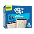 thumbnail image 1 of Pop-Tarts Frosted Blueberry Toaster Pastries, Breakfast Foods, Shelf-Stable, 27 oz (16 Count), 1 of 12