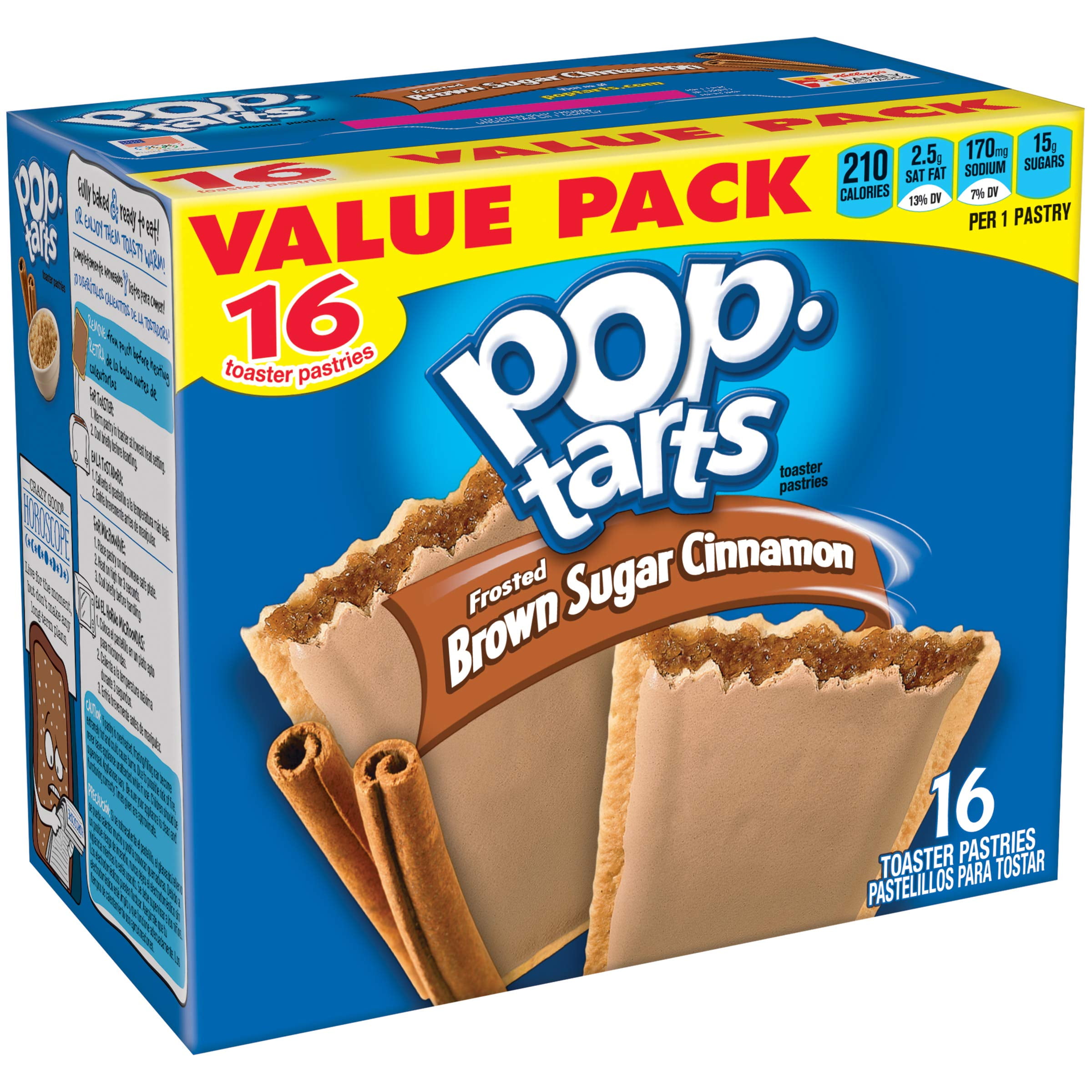 Pop Tarts Frosted Brown Sugar Cinnamon (1) Packaging May Vary