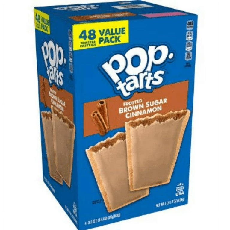 Pop-Tarts Frosted Brown Sugar Cinnamon Toaster Pastries, 8 ct