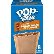Pop-Tarts Toaster Pastries, Breakfast Foods, Kids Snacks, Frosted Brown Sugar Cinnamon (8 Pop-Tarts)