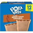 thumbnail image 1 of Pop-Tarts Frosted Brown Sugar Cinnamon Toaster Pastries, Breakfast Foods, Shelf-Stable, 20.3 oz (12 Count), 1 of 12