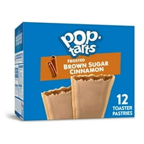 Pop-Tarts Frosted Brown Sugar Cinnamon Toaster Pastries, Breakfast Foods, Shelf-Stable, 20.3 oz (12 Count)